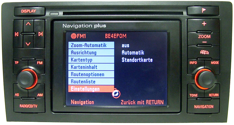 Navigation Plus RNS-D (2001-2005)