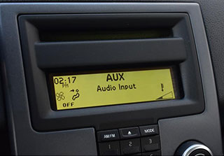 AUX funkcióval rendelkező rádiók (2007-2012)