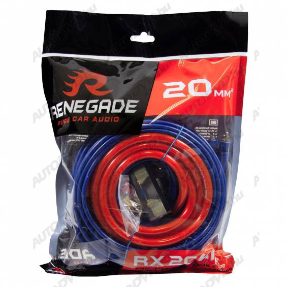 Renegade RX20KIT Tápkábel szett 20mm² 5méter