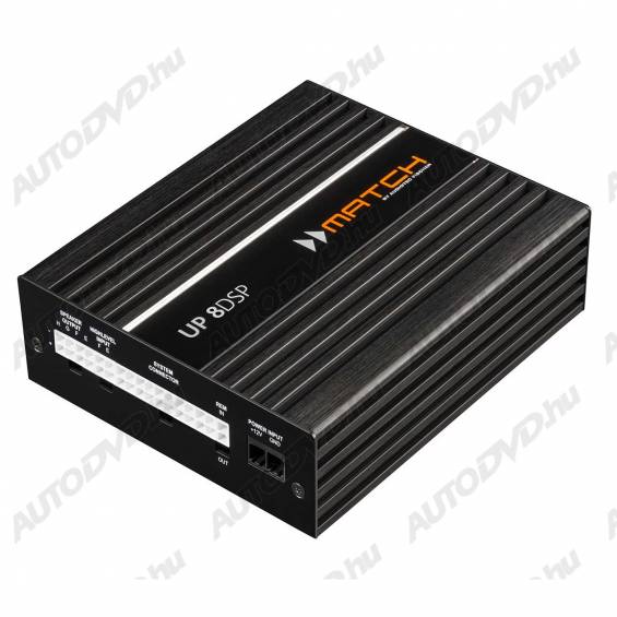 Match UP 8DSP 6x65W, 2X90W kompakt DSP hangprocesszor/erősítő