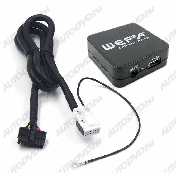 Wefa WF-605 MP3/USB/AUX illesztő (Volkswagen, Quadlock)