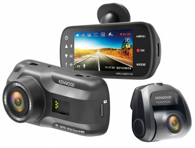 Kenwood DRV-A501W Full HD, QHD Menetrögzítő + KCA-R100 hátsó kamera