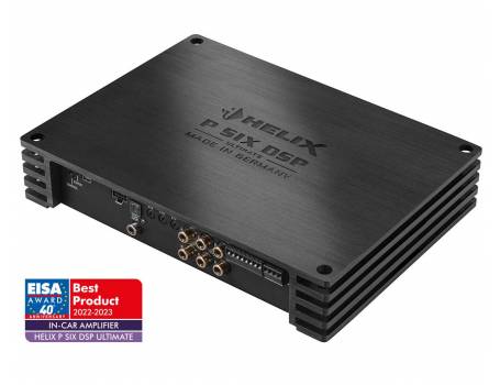 HELIX P SIX DSP ULTIMATE 6x120W DSP hangprocesszor/erősítő, Hi-Res audio