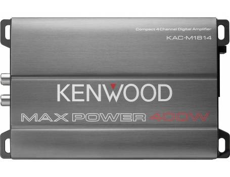 Kenwood KAC-M1814 4 csatornás digitális erősítő, 4X45W, hajós