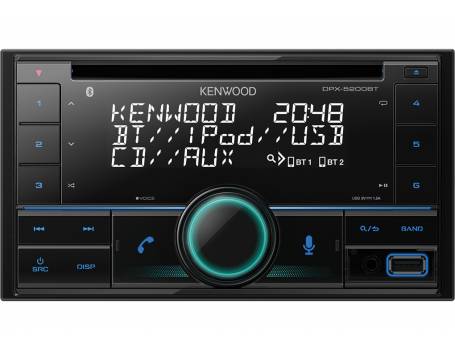 Kenwood DPX-5200BT 2DIN Autórádió Bluetooth