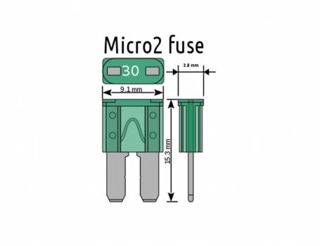 Biztosíték elosztó, késes micro (ROZ.05)