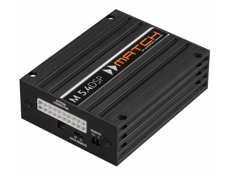Match M 5.4DSP 4x60W, 1X90W micro DSP hangprocesszor/erősítő