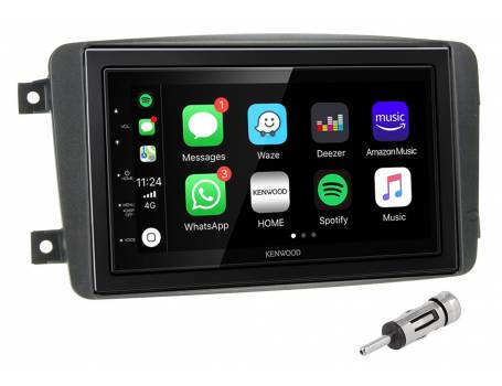 Mercedes C, Viano, G Kenwood DMX5020BTS Apple CarPlay, Android Auto fejegység szett