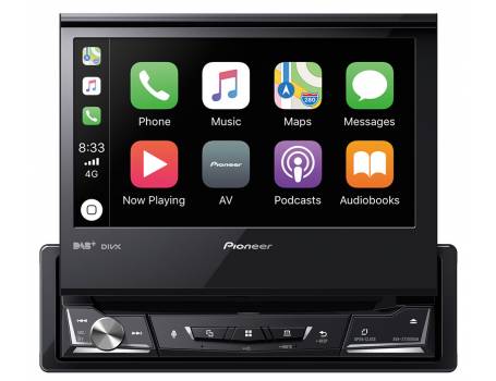 Pioneer AVH-Z7200DAB 1 DIN Fejegység, CarPlay, Android Auto