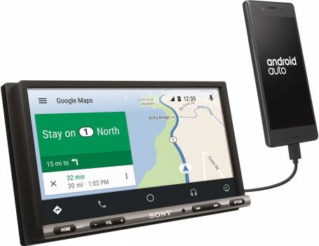 VW Crafter, Mercedes Sprinter Sony XAV-AX3250 Apple CarPlay, Android Auto fejegység szett