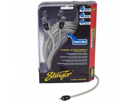 Stinger 4000 SI4820 6,1m Audiofil Video RCA kábel