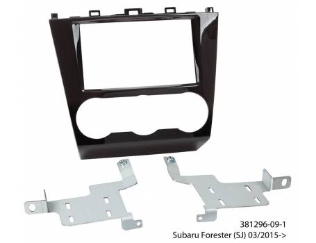 Subaru Forester, Impreza, XV 2 DIN autórádió beszerelő keret (381296-09-1)