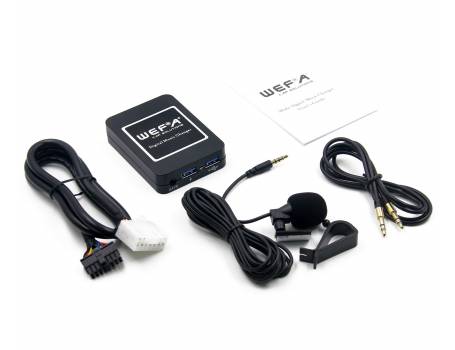 Wefa WF-606 Bluetooth/MP3/USB/AUX illesztő (Toyota 5+7,)